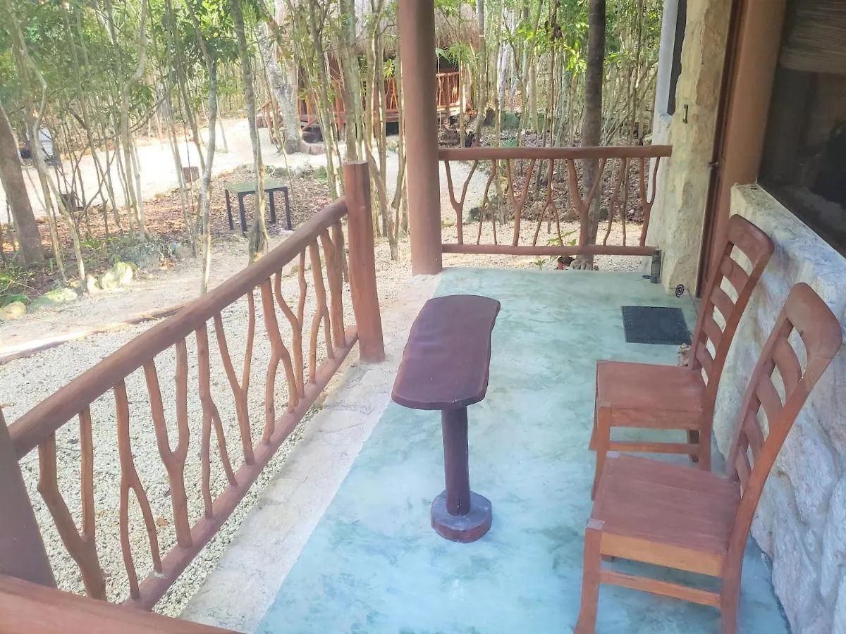 Aldea Maya-Ha Cabanas Con Cenotes Puerto Morelos Campsite