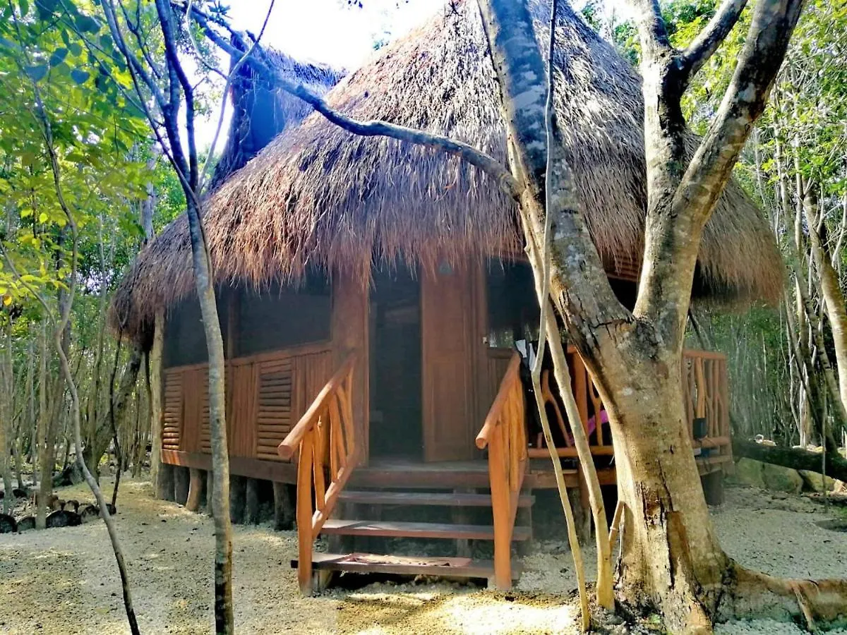 Aldea Maya-Ha Cabañas con cenotes Puerto Morelos 3*,