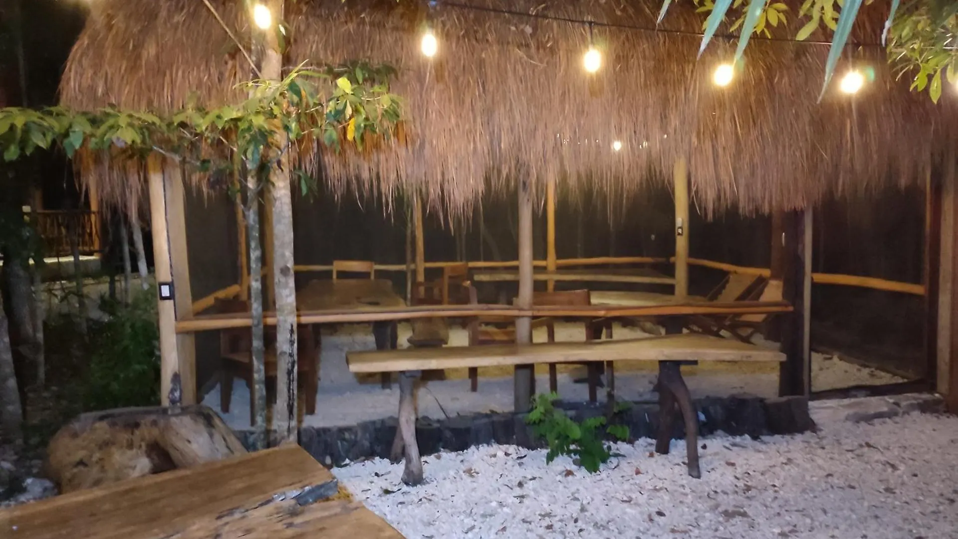 *** Camping Aldea Maya-Ha Cabañas con cenotes Puerto Morelos México