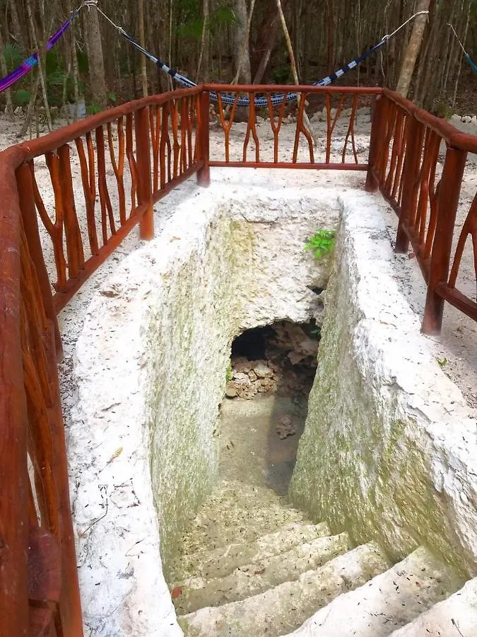 Aldea Maya-Ha Cabañas con cenotes Puerto Morelos